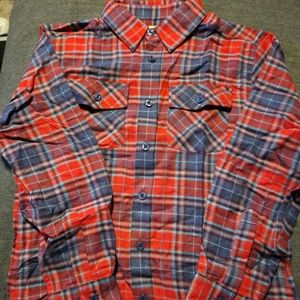 Boys NWOT L.L. Bean Cotton Flannel Shirt